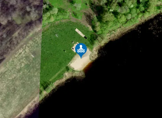 Satellite image of Külitse supelrand