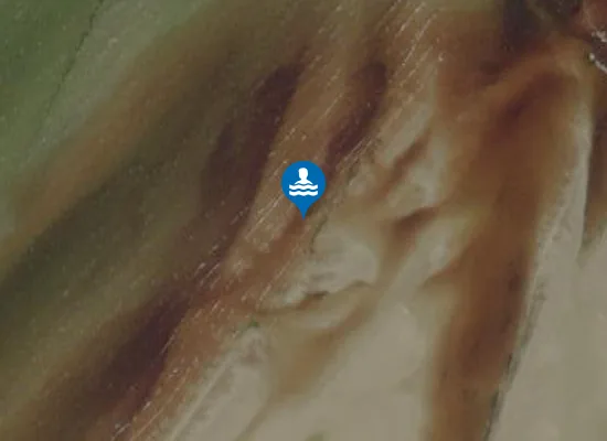 Satellite image of Pudisoo ujumiskoht