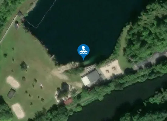 Satellite image of BAGGERSEE DIEZ