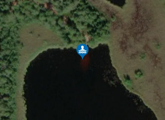 Satellite image of Toatse järve ujumiskoht