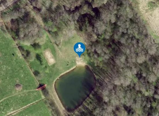 Satellite image of Õru puhkeala supelrand