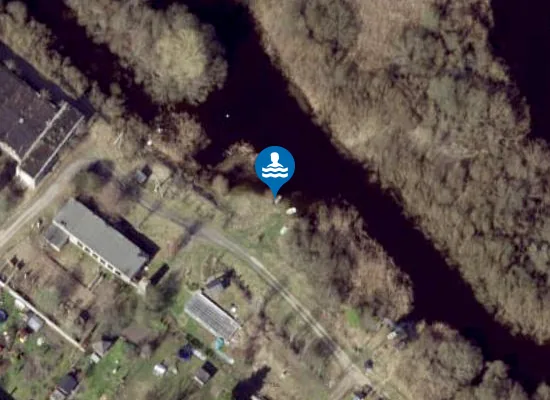 Satellite image of Ulila ujumiskoht