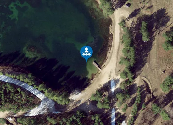 Satellite image of Palalinna ujumiskoht