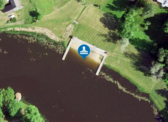 Satellite image of Suure-Jaani ujumiskoht
