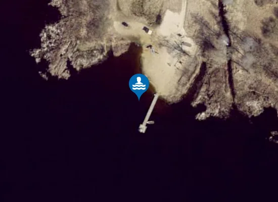 Satellite image of Pikkjärve ujumiskoht