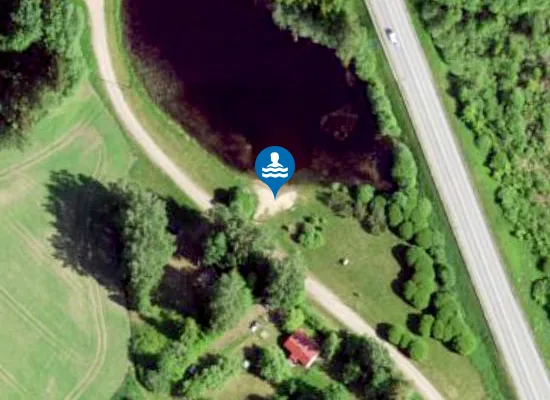 Satellite image of Võivaku supelrand