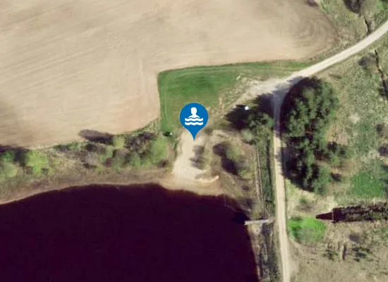 Satellite image of Sõmerpalu supelrand