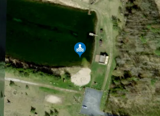 Satellite image of Roosna-Alliku ujumiskoht