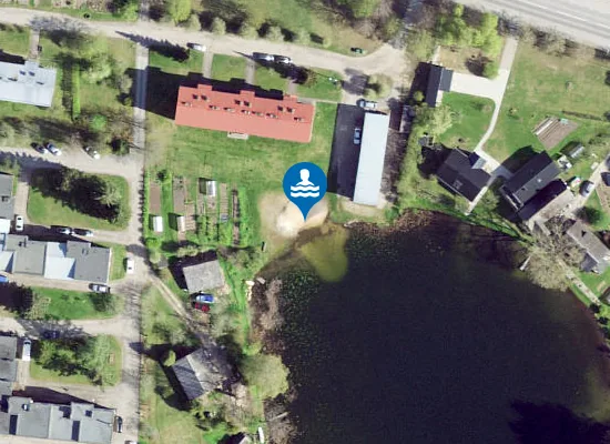 Satellite image of Kose Valgjärve supelrand