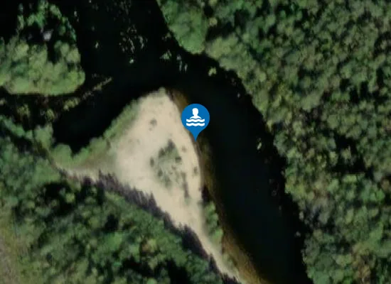 Satellite image of Seljajärve ujumiskoht