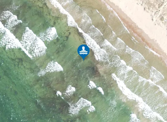 Satellite image of Kõruse ujumiskoht
