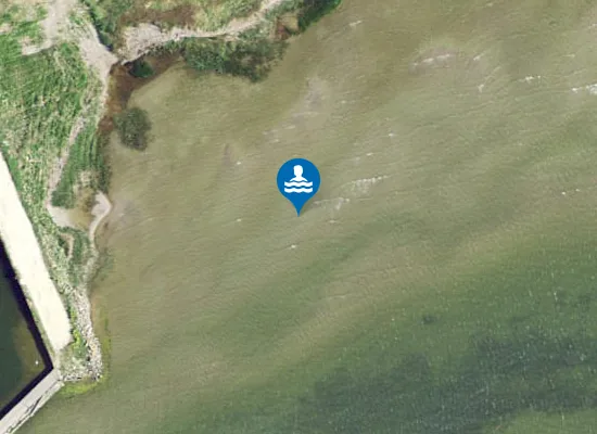Satellite image of Nasva ranna ujumiskoht