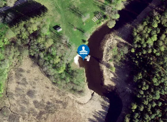 Satellite image of Nursi ujumiskoht