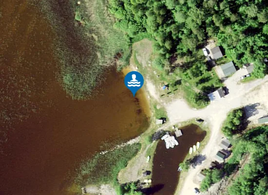 Satellite image of Tõhela järve ujumiskoht
