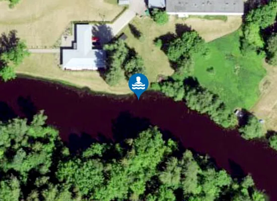 Satellite image of Surju järve ujumiskoht