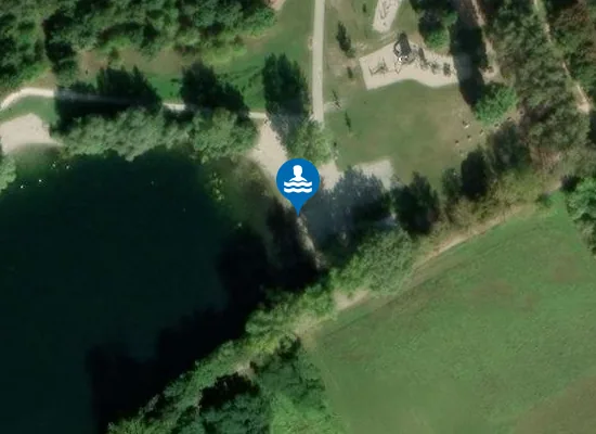 Satellite image of GERMERSHEIMER SEE