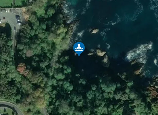 Satellite image of Cala de los frailes