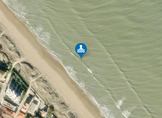 Satellite image of Platja de Terranova
