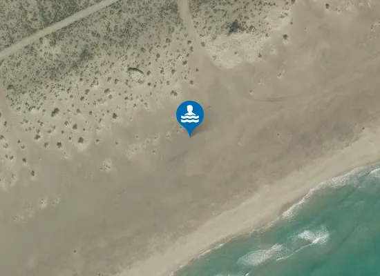 Satellite image of Platja del Serrallo