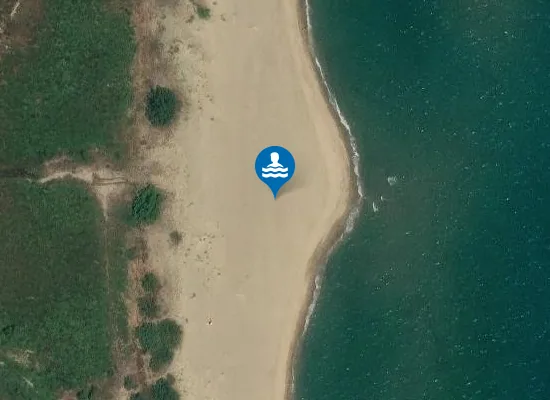 Satellite image of Platja de la Platera