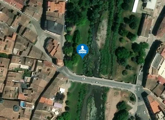 Satellite image of Playa fluvial Río Najerilla