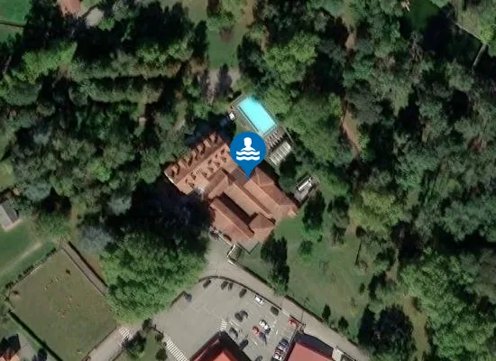 Satellite image of Hotel Balneario de Alceda