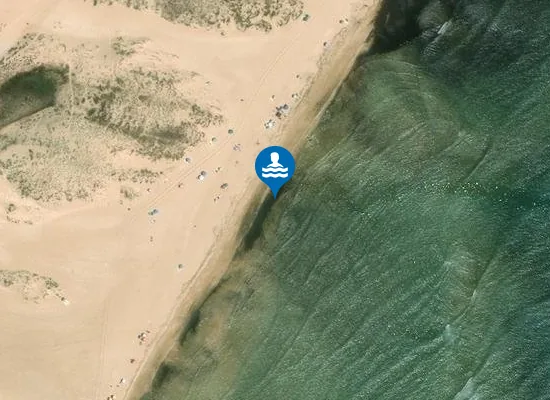 Satellite image of Playa de Mari Sucia