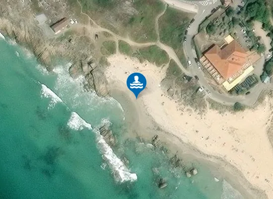 Satellite image of Praia do Sanatorio