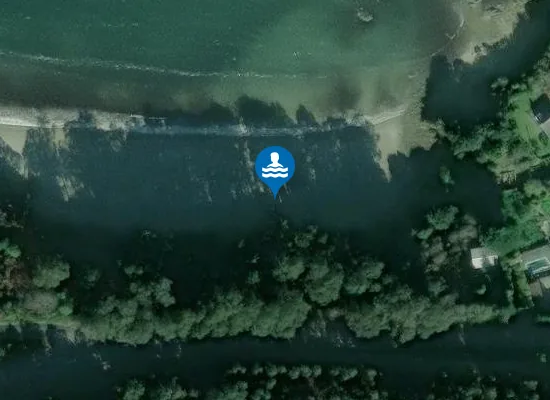 Satellite image of Praia dos Castelos