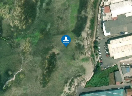 Satellite image of Praia do Marco