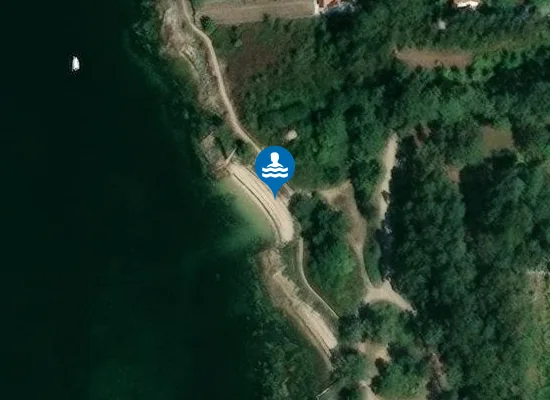 Satellite image of Praia da Praeira