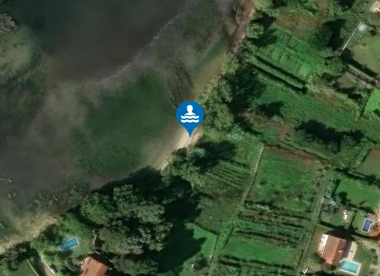 Satellite image of A Praia Vella