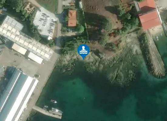 Satellite image of Praia do Buraquiño
