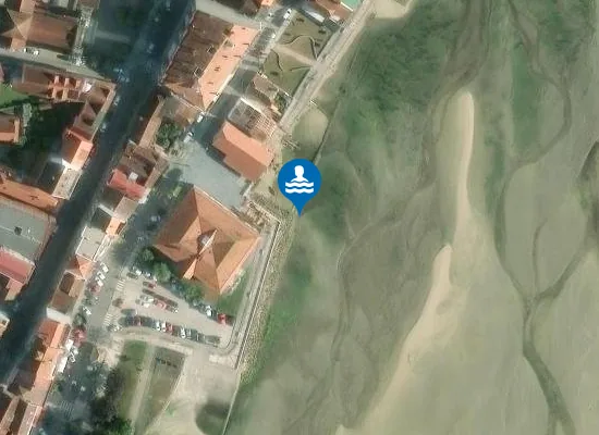 Satellite image of Praia de Moaña