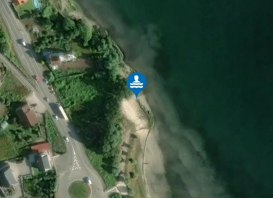Satellite image of Praia do Estralo
