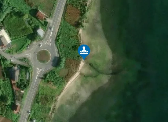 Satellite image of Praia do Río do Porco