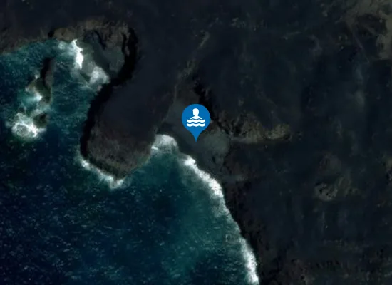 Satellite image of Playa de la Hilerita