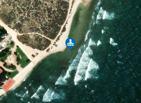 Satellite image of "Can" Punta del Riu Sec