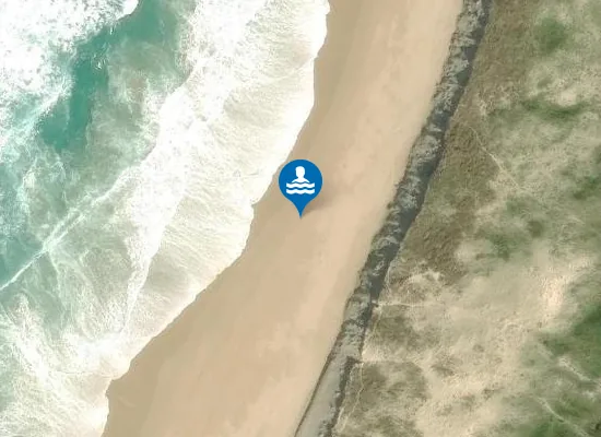 Satellite image of Praia de Penencia