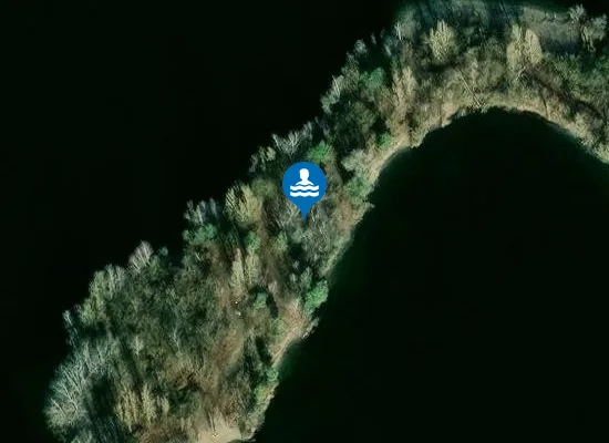 Satellite image of KUHUNTERSEE