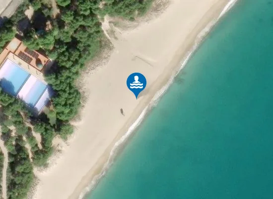 Satellite image of Cala Perdiu