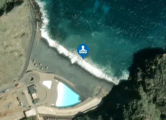 Satellite image of Playa de Vallehermoso