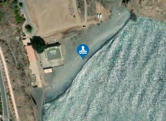 Satellite image of Playa de Tapahuga
