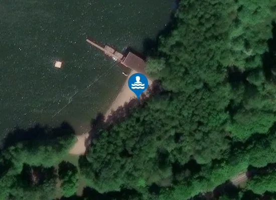 Satellite image of WAKENITZ EICHHOLZ BADESTELLE KLEINER SEE