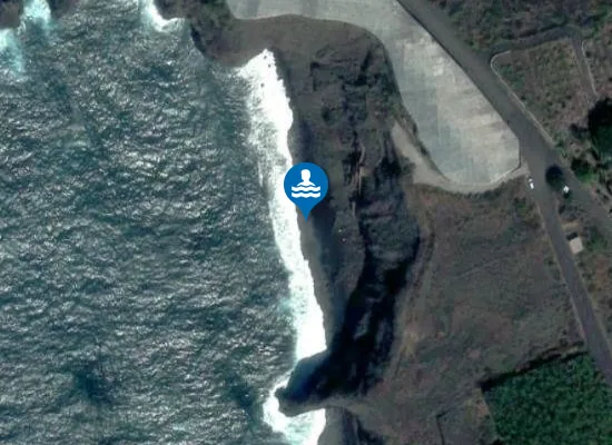 Satellite image of Playa de la Zamora Grande
