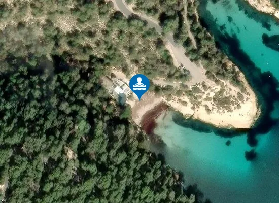 Satellite image of El Mago