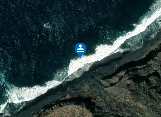 Satellite image of Playa del Ancón