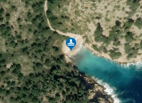 Satellite image of Cala en Feliu