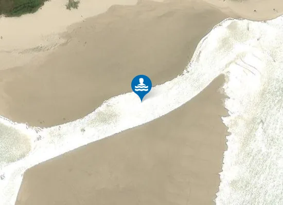 Satellite image of Playa de La Rabia