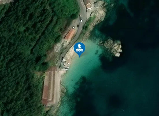 Satellite image of Praia da Roiba